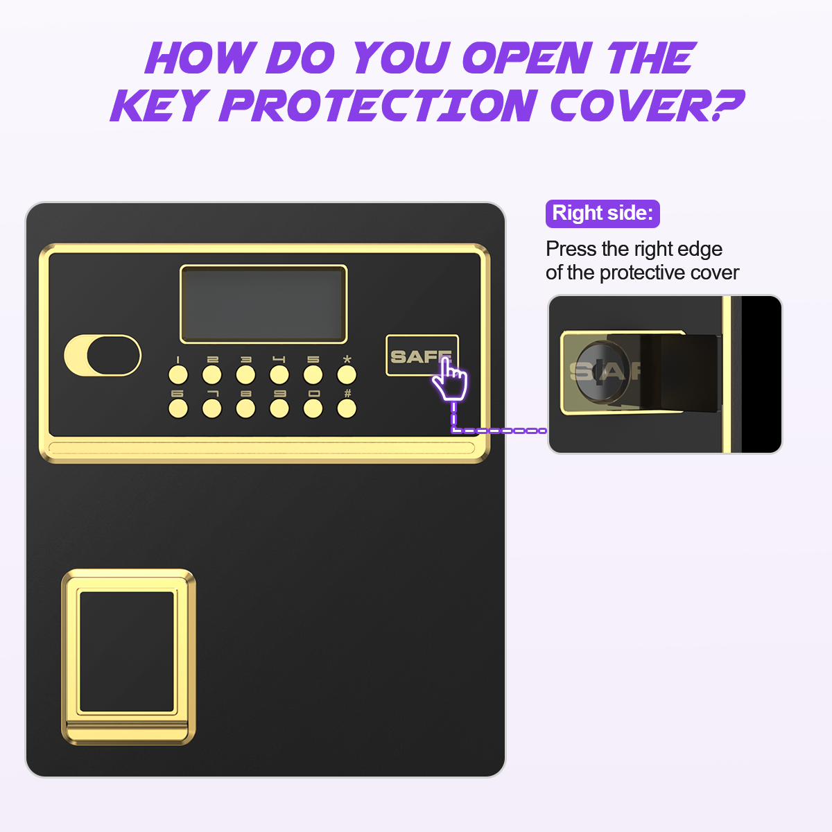 BESAFETY 5.0 Cuft Large Safe Box, Security Home Safe with Interior Safe Lock Box, Fireproof Waterproof Document Bag, Electronic Keypad Digital Lock, for House Office