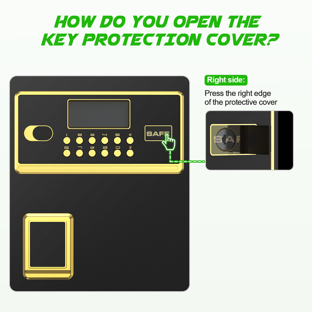 BESAFETY 3.0 Cuft Large Security Safe Box, Digital Keypad Lock, Built-in Alarm System & Fireproof Bag, Home & Office Safe for Cash, Valuables (Black)