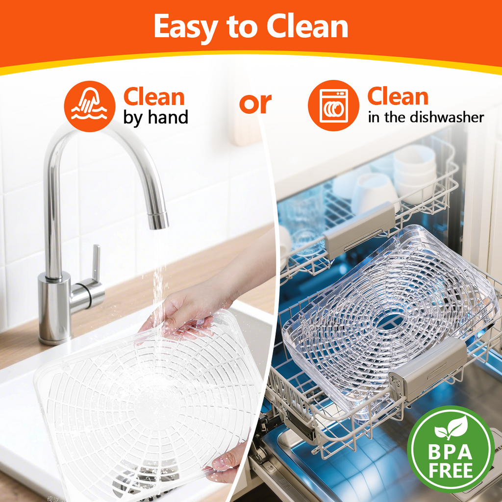 TNTANTS Food Dehydrator, 9 Trays Electric Dehydrated Dryer with Adjustable 48H Timer & 95-176℉ Temperature Control, Dehydrator for Food and Jerky, Fruits, Veggies, Pet Treat